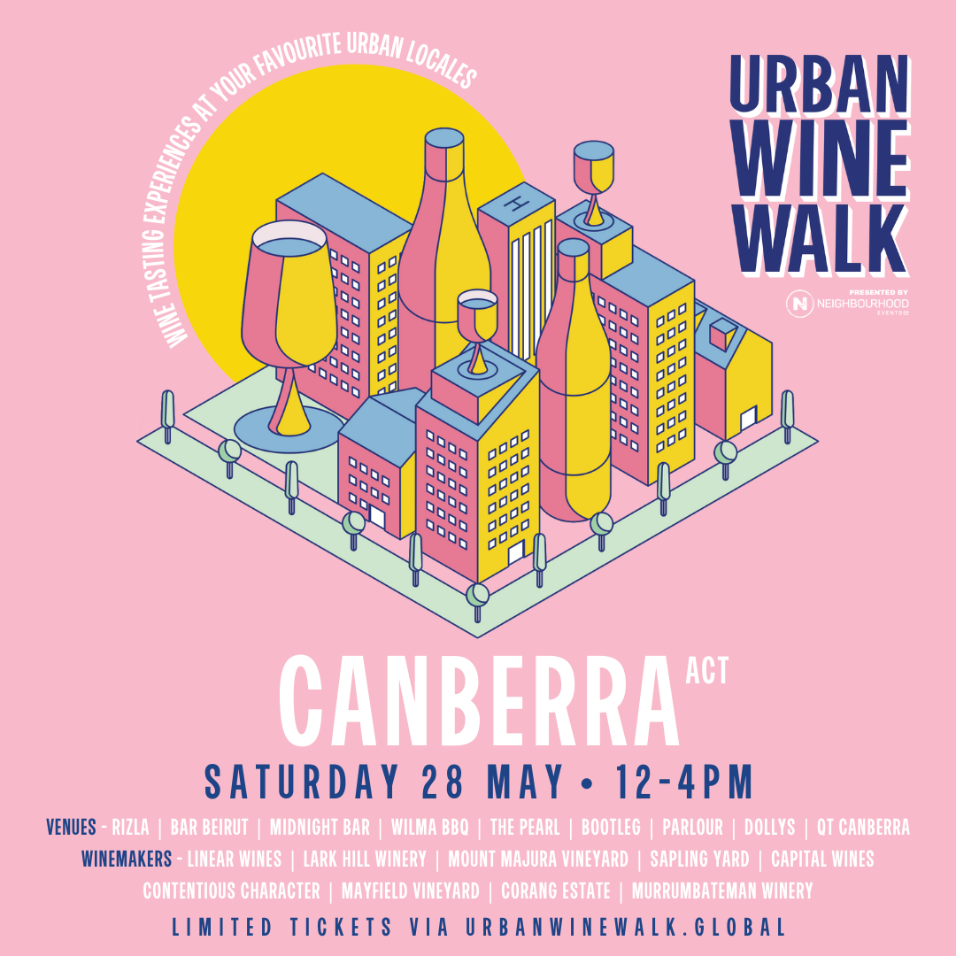 Urban Wine Walk Canberra Mount Majura Vineyard